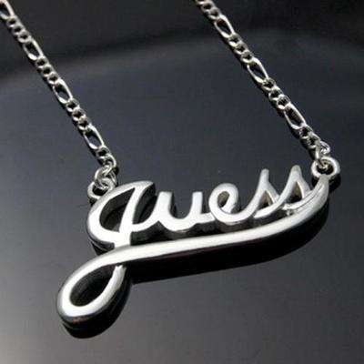 925 Silver Guess Style Necklace