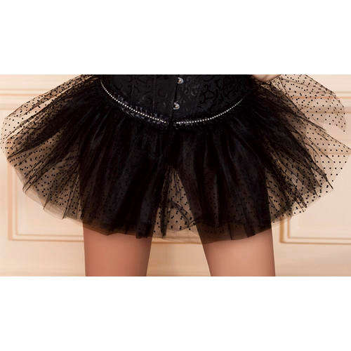 Black Dot Pettiskirt (tutu)   - one small in stock
