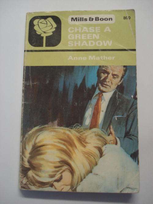 Only pay postage - Chase a Green Shadow - Anne Mather (Mills & Boon) 1st edition Import