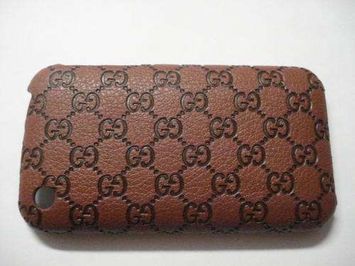 Leather Hard Back Cover Case for iPhone 3G & 3GS GET IT NOW !!