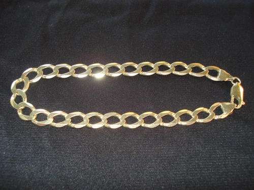 9ct GOLD BRACELET GENTS