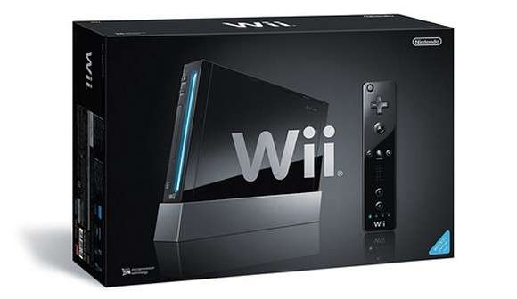 Nintendo Wii BLACK with Wii Sports Resort and Motion Plus