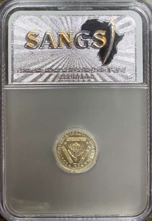 South Africa 1952 3P SANGS PF64