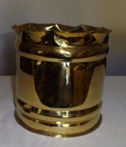 Vintage Brass Planter