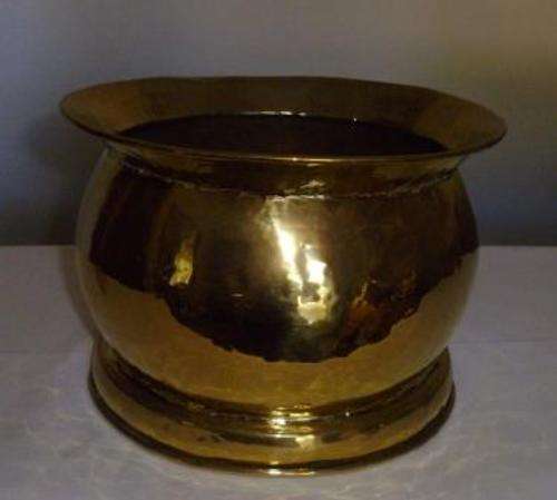 Vintage Brass Planter
