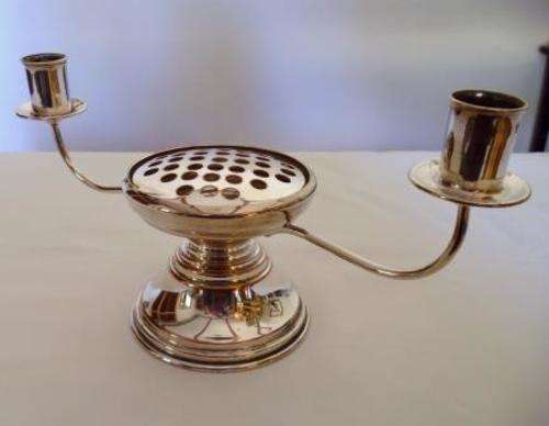Elegant Candlelebra SPC Louis Plate Silver