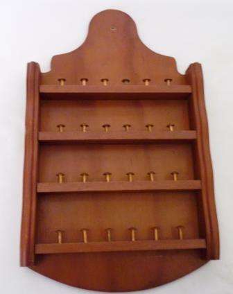 Wooden Wall Holder for 24 Thimbles