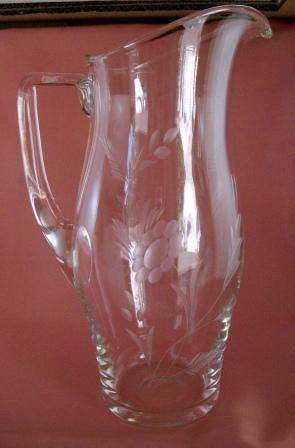 Spectacular Cut Glass Pitcher