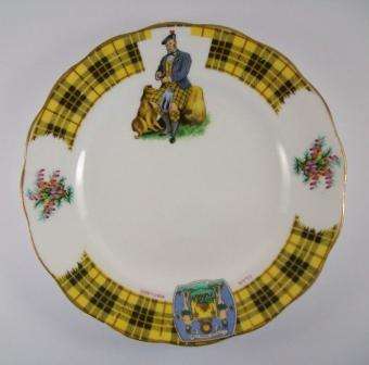 Royal Standard Bonnie Scotland Clan Macleod Side Plate 16cms