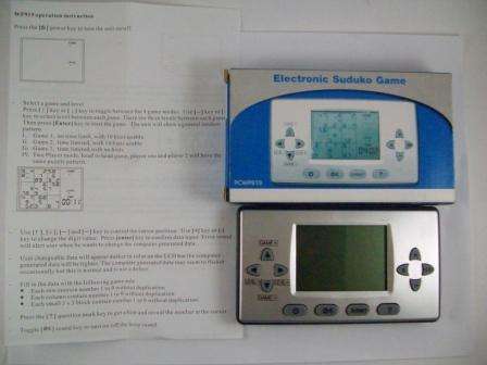 Addicted to Suduko Use This Electronic Suduko Game