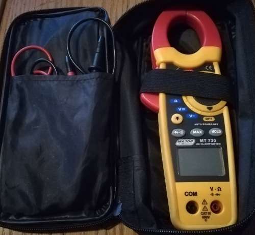 Major Tech Contractor AC Clamp Meter 600A