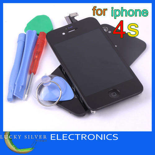 Black LCD Touch Screen Digitizer for iPhone 4S (In Stock & Ready to Ship)