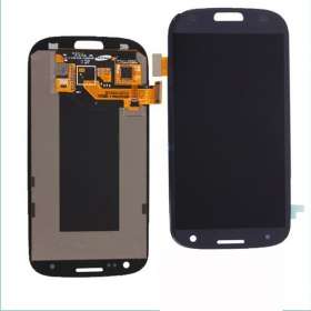 Samsung S3 i9300 touch screen digitizer full assembly with tools - pebble blue
