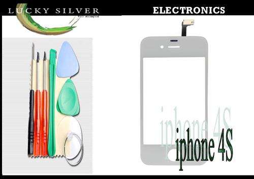 iPhone 4S Glass Touch Screen Digitizer White SALE!!! WITH FREE TOOLS!!