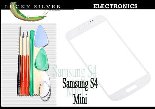 Samsung S4 Mini GT-I9195/9190 Front Glass with free tools White  LOCAL STOCK