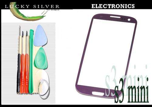 Samsung Galaxy S3 mini Touch Glass Lens - PURPLE with free tools!!!  BRILLIANT PRICE!!
