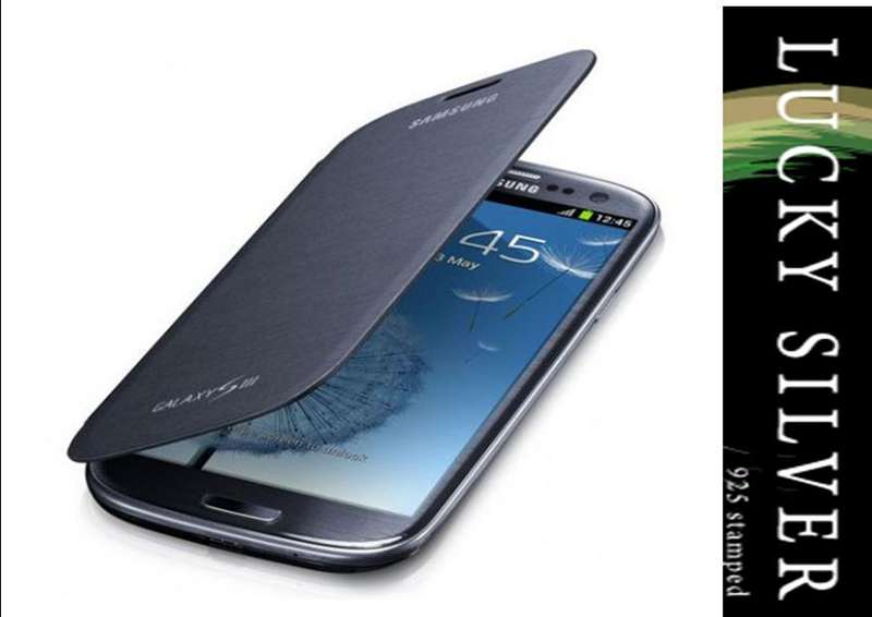 Samsung S3 i9300 Flip Case cover PU leather. Slim and Stylish with hard case inner. Black LOCAL
