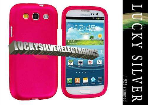 Samsung S3 original Case Silicone Protects your screen from breaking!! Pink LOCAL STOCK