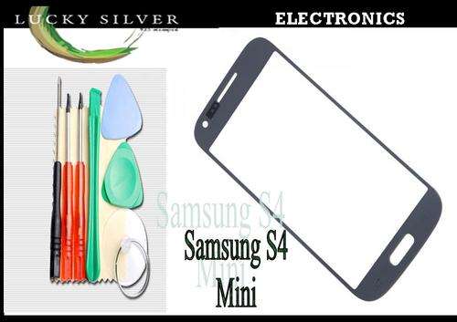 Samsung S4 Mini Glass Screen with free tools and adhesive LOCAL STOCK White/Blue