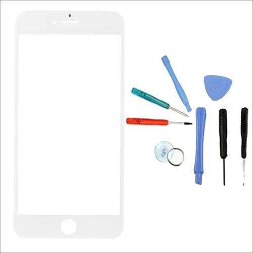 White Front Screen Protector Replacement Cover Lens Glass For Iphone 6s 4.7''