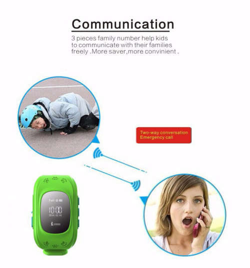 NEW!! HQ Anti Lost GPS Tracker Q50 Watch For Kids For IOS & Android Smartwatch Wristband Alarm