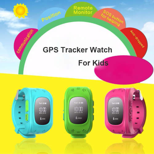 NEW!! HQ Anti Lost GPS Tracker Q50 Watch For Kids For IOS & Android Smartwatch Wristband Alarm
