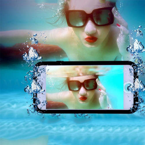 Waterproof Phone Cases For iPhone 7 6 6s Plus 5 5S SE Ultra Thin Shockproof Hybrid Rubber Case Cover