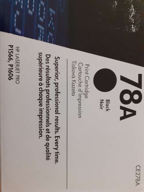 HP 78A Original Toner - BRAND NEW