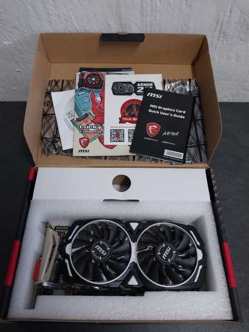 MSI Armor RX570 4GB GDDR5 OC Graphics Card
