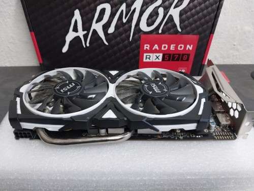 MSI Armor RX570 4GB GDDR5 OC Graphics Card