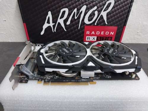MSI Armor RX570 4GB GDDR5 OC Graphics Card