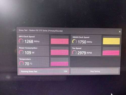 MSI Armor RX570 4GB GDDR5 OC Graphics Card
