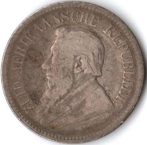ZAR Half Crown (2 1/2 Shillings) 1895