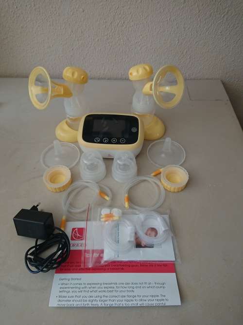 Double Electric Breast Pump with Built-In Lithium Battery