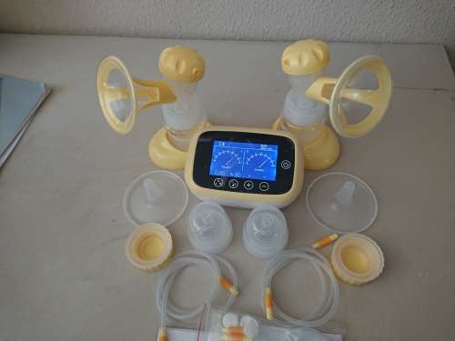 Double Electric Breast Pump with Built-In Lithium Battery