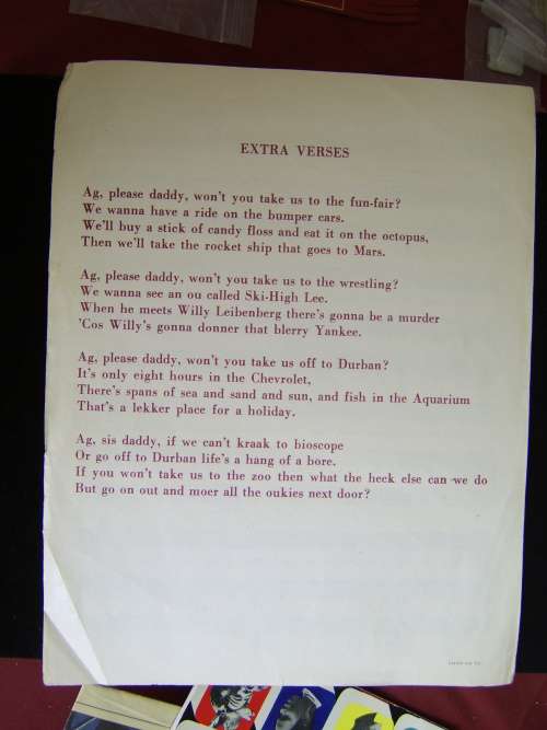 Ag, Please Daddy Sheet Music