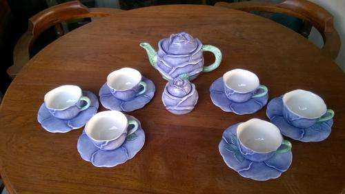 Hand Painted Retro Tea Set