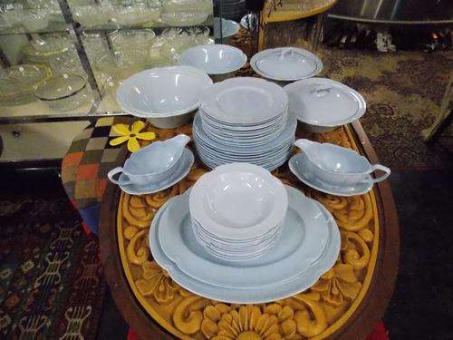 Vintage Johnson Brothers Greydawn (1930's ) Dinner Set