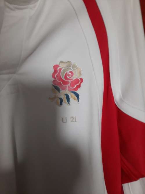 England U21 rugby jersey