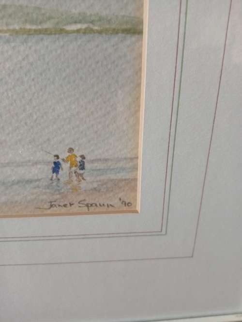 Janet Spaun 1990, Langebaan lagoon