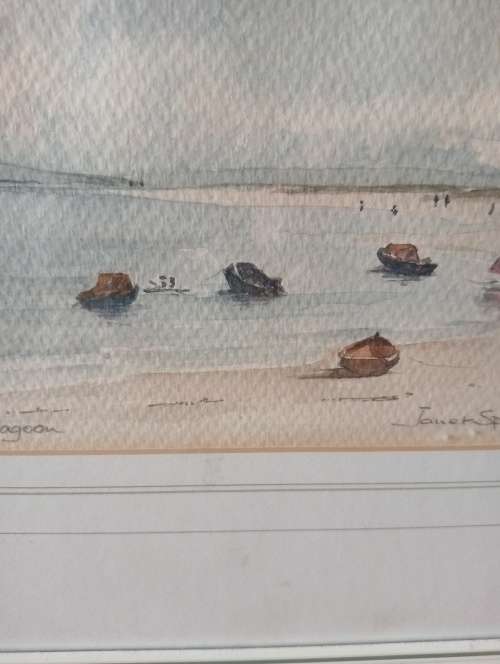 Janet Spaun,1990, Langebaan lagoon 2,