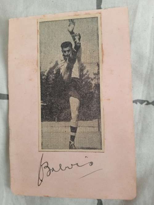 Hansie Brewis, Springbok  no 268 flyhalf, original autograph