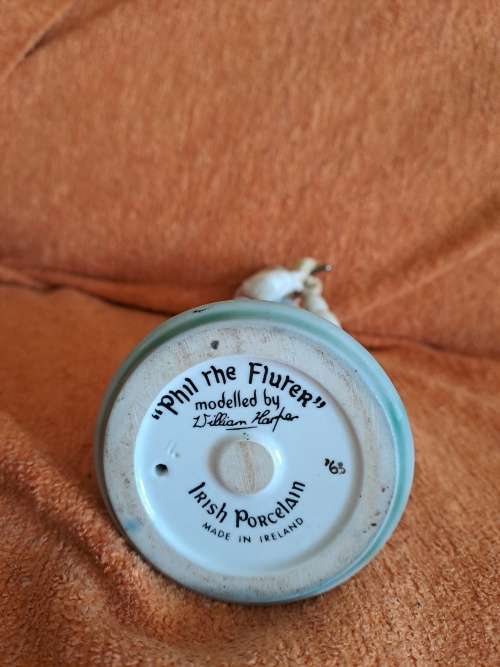 Phil the Fluter,Irish Porcelain,figurine