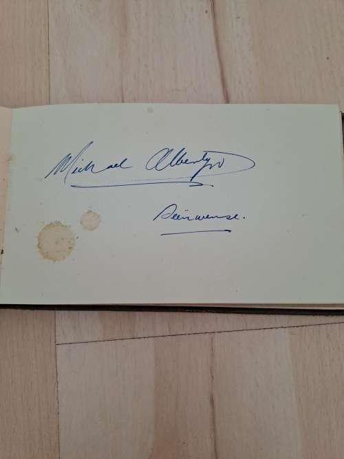 Michael Albertyn ,SA skilder,oorspronklike handtekening