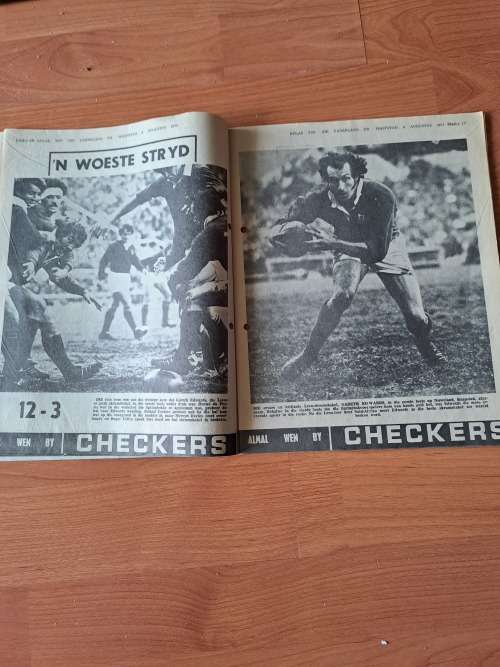 British Lions 1974,48 pages in Afrikaans,every game,every  test