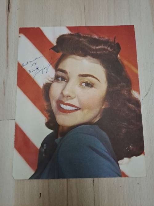 Jennifer Jones,American actress,Oscar winner original autograph