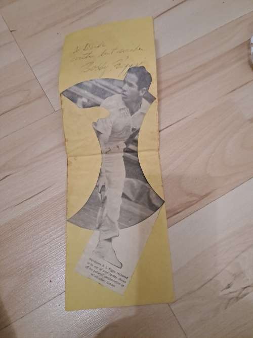 Bobby Riggs, famous,  American Tennis player, original autograph