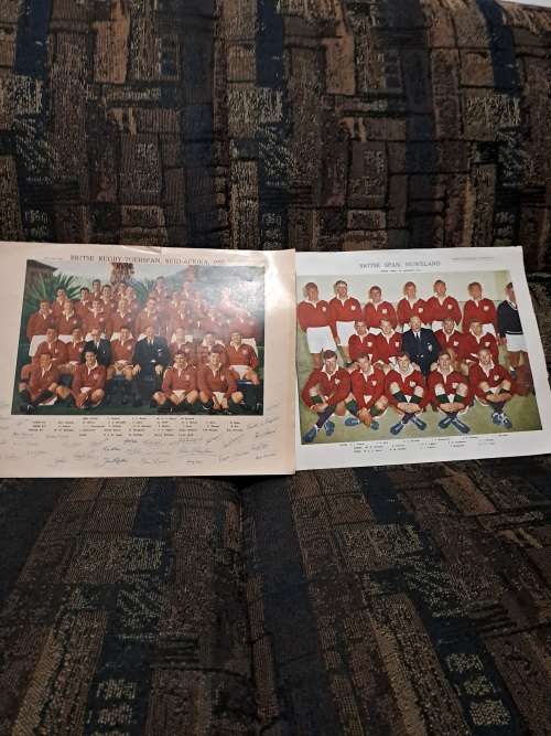 British touring side to SA ,1955,plus team photo of 2nd Test team