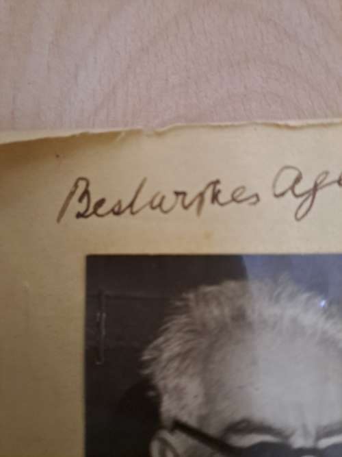 His Highness ,the Aga Khan,Sultan Sir Mohammed Shah, original autograph
