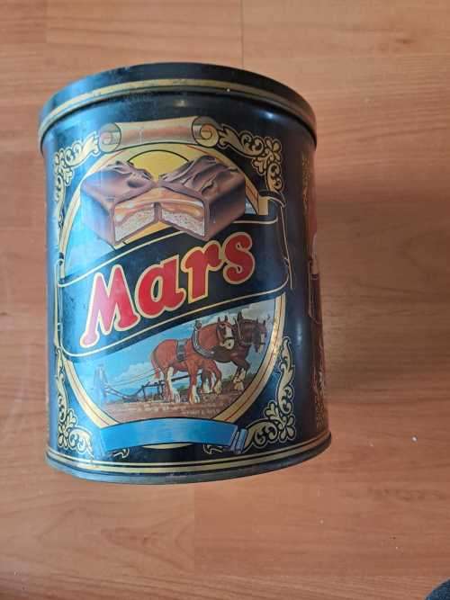 Antique Mars Bar tin Holland